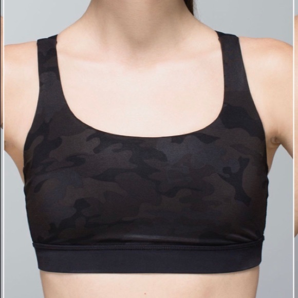 lululemon athletica Other - Lululemon Energy Bra
Savasana Camo sz 4